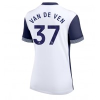 Zenski Nogometni Dres Tottenham Hotspur Micky van de Ven #37 Domaci 2024-25 Kratak Rukav